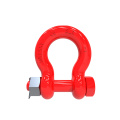 Bolt Type Alloy Bow Shackle/ G8 Bow Shackle/bolt shackle